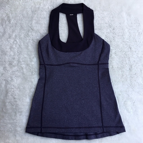 lululemon athletica Tops - Lululemon Scoop Neck Lululemon Purple Tank Top 4